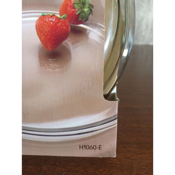 NEW Vintage Anchor Hocking Ovenware 1060 AMBER Glass 9 inch Pie Plate Pan USA - Picture 3 of 8